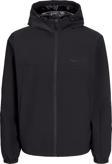 Jack&Jones Erkek Jorvesterbro Kapüşonlu Suya Dayanıklı Mevsimlik Mont Ceket 12272898 Siyah
