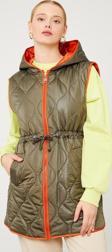 Haki Kapüşonlu Şişme Yelek