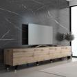 Mobilya Gezegeni Maer Gold Tv Ünitesi 210 Cm Çırağan Renk