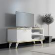 Mobilya Gezegeni Gold Sweet Tv Ünitesi 90 Cm Beyaz Gold
