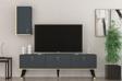 Mobilya Gezegeni Hermes Tv Ünitesi 150 Cm Antrasit-Altın