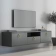 Mobilya Gezegeni Wall Tv Ünitesi 150 Cm Antrasit