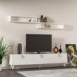 Mobilya Gezegeni Lahey Tv Ünitesi Parlak Beyaz 150 Cm X2132