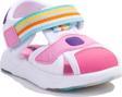 Vicco Flow II 332P24Y202 Beyaz Pembe Ortopedik Günlük Kız Çocuk Spor Sandalet
