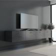 Mobilya Gezegeni Hamper Tv Ünitesi Bendır Mermer 180 Cm