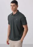 Çağla Basic Göğüs Logolu Standart Kalıp Triko Polo Yaka Erkek T-Shirt - 87768