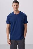 İndigo Erkek Basic Kısa Kol Standart Kalıp O Yaka T-shirt - 87911