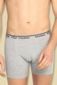 12 li Paket Seher Yıldızı Erkek Likralı Boxer Pamuklu