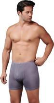 6 Adet Gümüş Erkek Bambu İnce Bel Elastan Boxer 8007