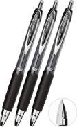 Siyah Pilot Kalem 3 Adet Uniball Signo 207 0.7 mm Roller Uçlu Pilot Kalem Umn-207 Likit Mürekkepli Pilot Kalem Jel Kalem