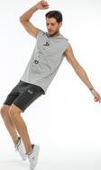 Süperlife Erkek Kapşonlu Oversize Fit Aır Baskılı Tişort SPR21Y07