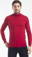 Süperlife Balıkcı Yaka Uzun Kollu Dar Kalıp İnce Erkek Sweatshirt SPR 2019K21