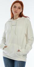 Süperlife Kadın Kapüşonlu Oversize Brooklyn Baskılı İnce Sweatshirt SPR22SWK161