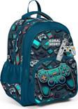Coral High Kids Nefti Gamer Desenli Üç Bölmeli Okul Sırt Çantası 14423