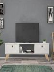 Mbes Mobilya 140 Cm Eda Beyaz Tv Ünitesi 140x30 cm