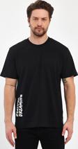 Erkek Arkası Rodi Baskılı Bisiklet Yaka T-shirt 2750