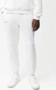 The Champ Clothing Beli Lastikli Paçası Lastikli Pamuklu Nefes Alan Nature Concept Regular Fit Jogger Beyaz Eşofman Alt