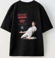 The Champ Clothing Bring Your Game Yazılı Futbol Tasarım Baskılı Siyah Çocuk T-Shirt
