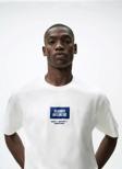 The Champ Clothing Classıc Aesthetic Yazı Baskılı Oversize Beyaz Erkek T-Shirt