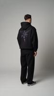 The Champ Clothing Siyah Kapüşonlu Içi Polar Nirvana In Utero Baskılı Unisex Hoodie Sweatshirt