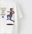 The Champ Clothing Always On Yazılı Futbol Tasarım Baskılı Beyaz Çocuk T-Shirt