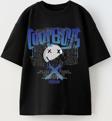 The Champ Clothing Cool Boys Yazılı Baskılı Siyah Çocuk T-Shirt