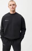The Champ Clothing Siyah Unisex Bisiklet Yaka Nature Concept Baskılı Oversize Hoodie Sweatshirt