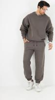 The Champ Clothing Bisiklet Yaka Basic 3 İplik Şardonlu Oversize Sweatshirt