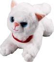 Toprockstore Miyavlayan Sesli Kedi Peluş Oyuncak Uyku Arkadaşı Hediyelik Peluş Yatan Kedi 35 Cm