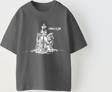 The Champ Clothing Chess Is Life Yazılı Satranç Tasarım Baskılı Füme Çocuk T-Shirt