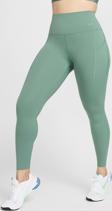 Nike Universa Medium Support High Rise Full Length Kadın Yüksek Bel 2 Cepli Toparlayıcı Tayt Yeşil