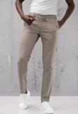 Beli Lastikli ve İplikli Slimfit Pamuklu Jogger Pantolon