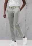 Beli Lastikli ve İplikli Slimfit Pamuklu Jogger Pantolon