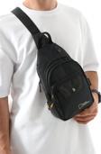 M 1034 Mega Bag Unisex Göğüs Çapraz Çanta, Body Bag