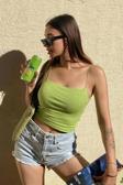 İp Askılı Örme Büstiyer