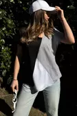 Blok Tasarım Salaş T-Shirt