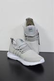 Escetic Gri Erkek Sneaker Hafif Yumuşak Taban Bağcıklı Spor Ayakkabı AY0006