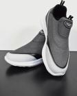 Escetic Erkek Füme-Beyaz Sneaker Yumuşak Taban Bağcıksız Spor Ayakkabı AY0003