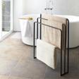 Doffo Ovalli Metal Banyo Havlu Askılığı
