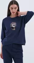 Trend Kadın Eğlenceli Ve Şık Sweatshirt