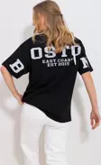 Sırt Baskılı Oversize T-Shirt