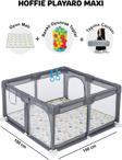 Playard Maxi Güvenli Bebek Ve Çocuk Oyun Alanı Oyun Parkı 150x150cm Oyun Matı Ve Topları