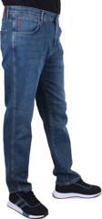 Twister Vegas 132-310 Mavi Yüksek Bel Rahat Paça Erkek Jeans Pantolon