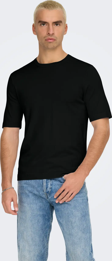 Only & Sons Erkek Yuvarlak Yaka Basic Örme T-Shirt - 22022928