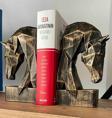 Jeane Home Decor 20 Cm 2 Adet Dekoratif Kübik Geometrik Tasarım At Kitap Tutucu Biblo
