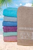 Holiday Bag Bambu Plaj Havlusu Anti Bakteriyel Yüksek Kaliteli 100X150 Cm