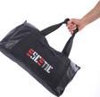 Escetic Siyah Unisex Su Geçirmez Omuz Askılı Spor Fitness Seyahat Çanta C5005