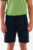 Escetic Lacivert Erkek Casual Rahat Kalıp Nefes Alabilen Pamuklu Drops İnterlok Kumaş Spor Şort B1511