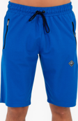Escetic Mavi Erkek ABD Pike Nefes Alan Kumaş Casual Spor Şort B1142