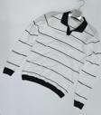 Slim Fit Polo Yaka Uzun Kol Erkek Örme Triko